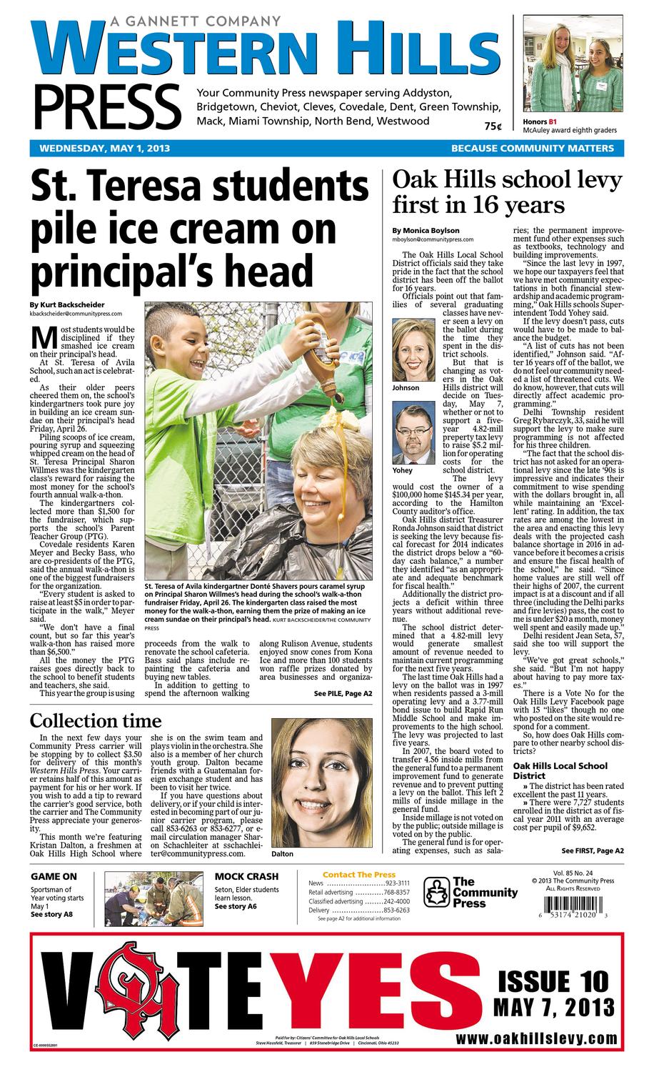 western-hills-press-050113 by Enquirer