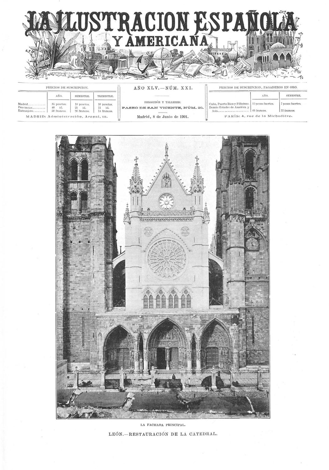 1901. La restauración de la Catedral de León by Eudemia - Issuu