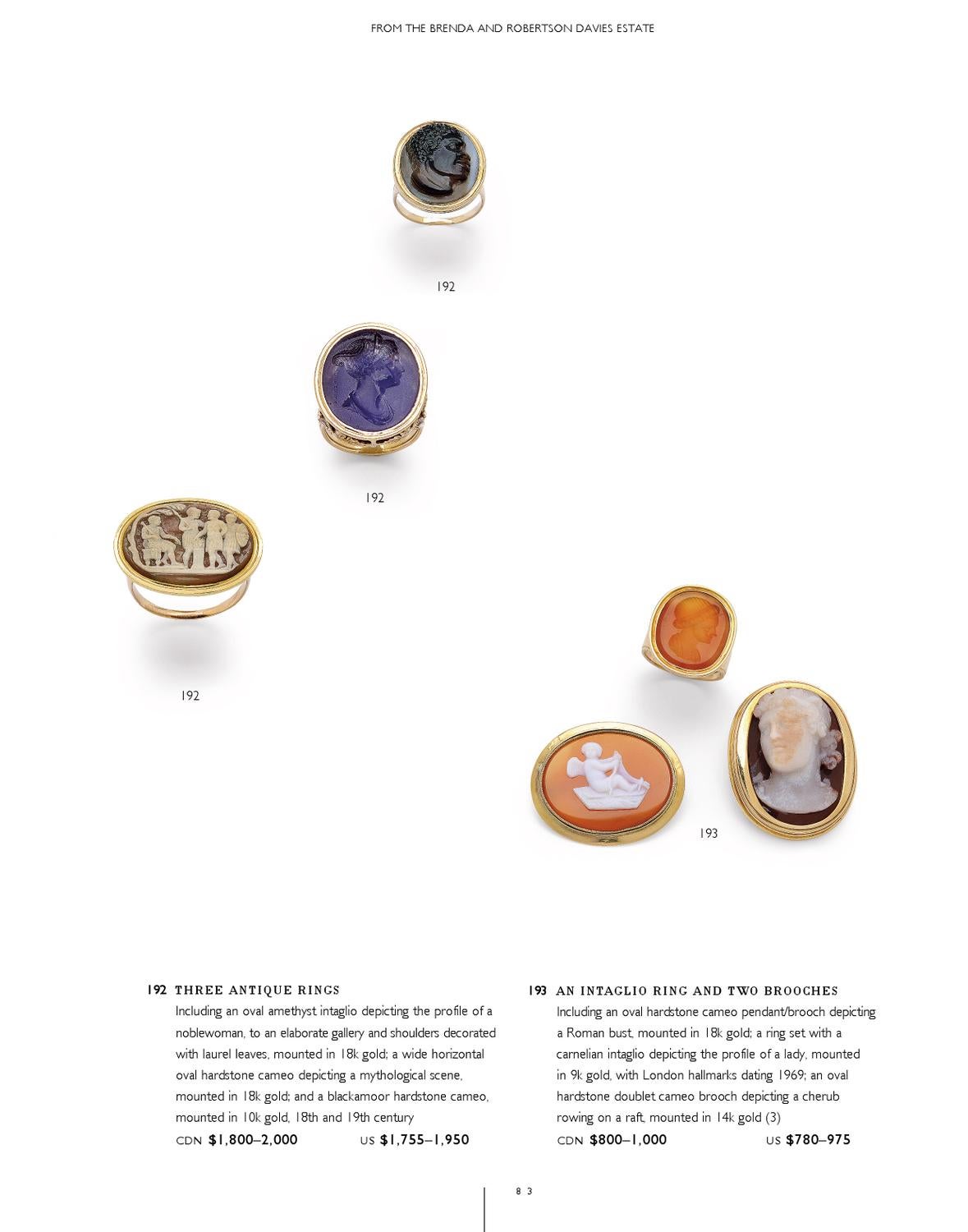 Dating cameo ringen