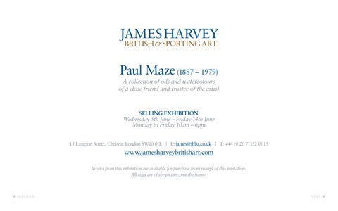 Paul Maze Exhibition 第 2 页