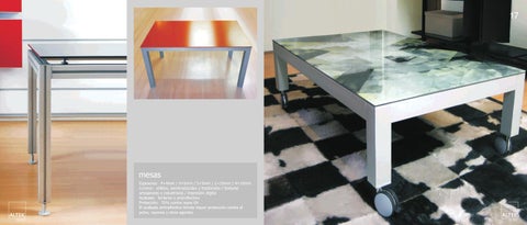 Javier Ramos 2009 ALTEKglass 家具目录 第 10 页