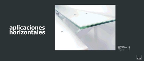 Javier Ramos 2009 ALTEKglass 家具目录 第 7 页