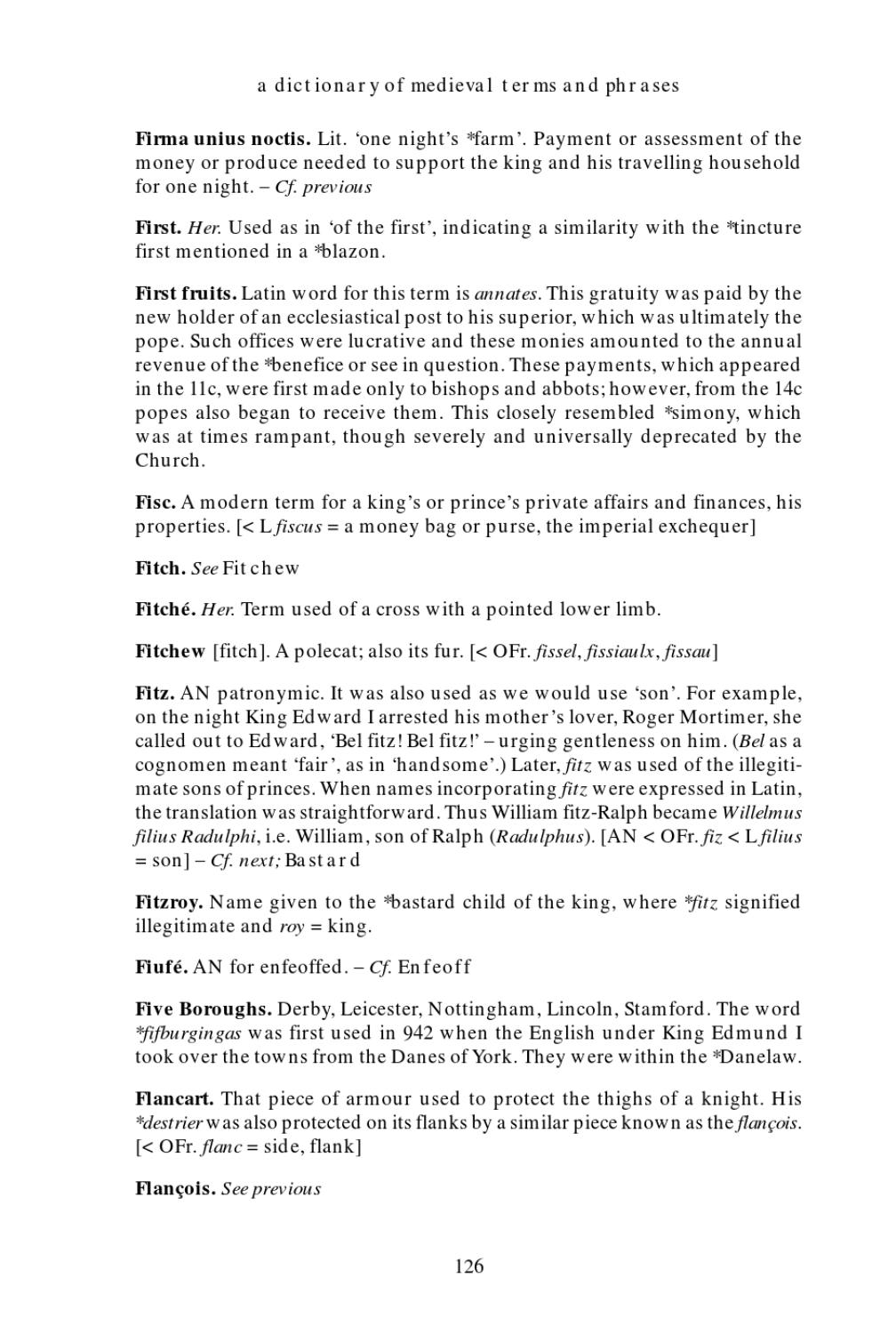 A Dictionary of Medieval Terms and Phrases [D.S.Brewer 2004] by