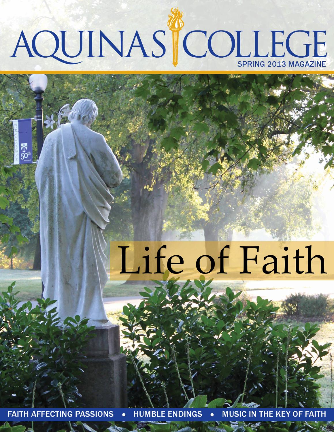 Aquinas College Magazine Spring 2013 by Aquinas College Issuu