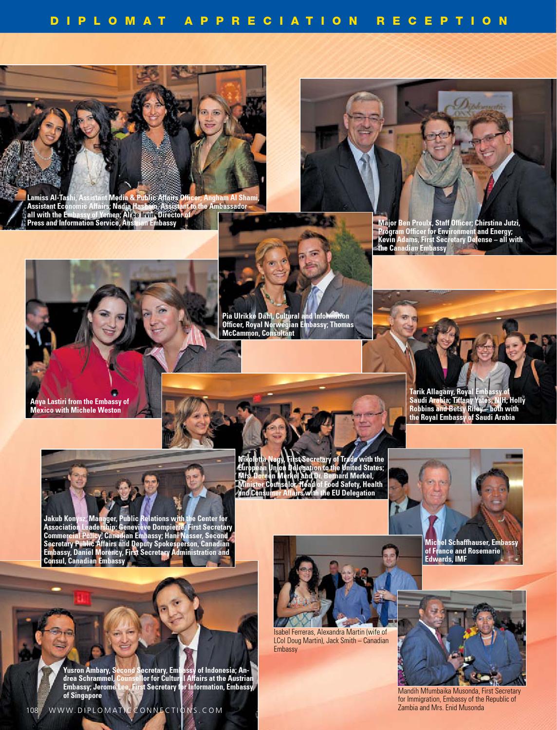 Diplomatic Connections Winter 11 By Larry Smith Issuu