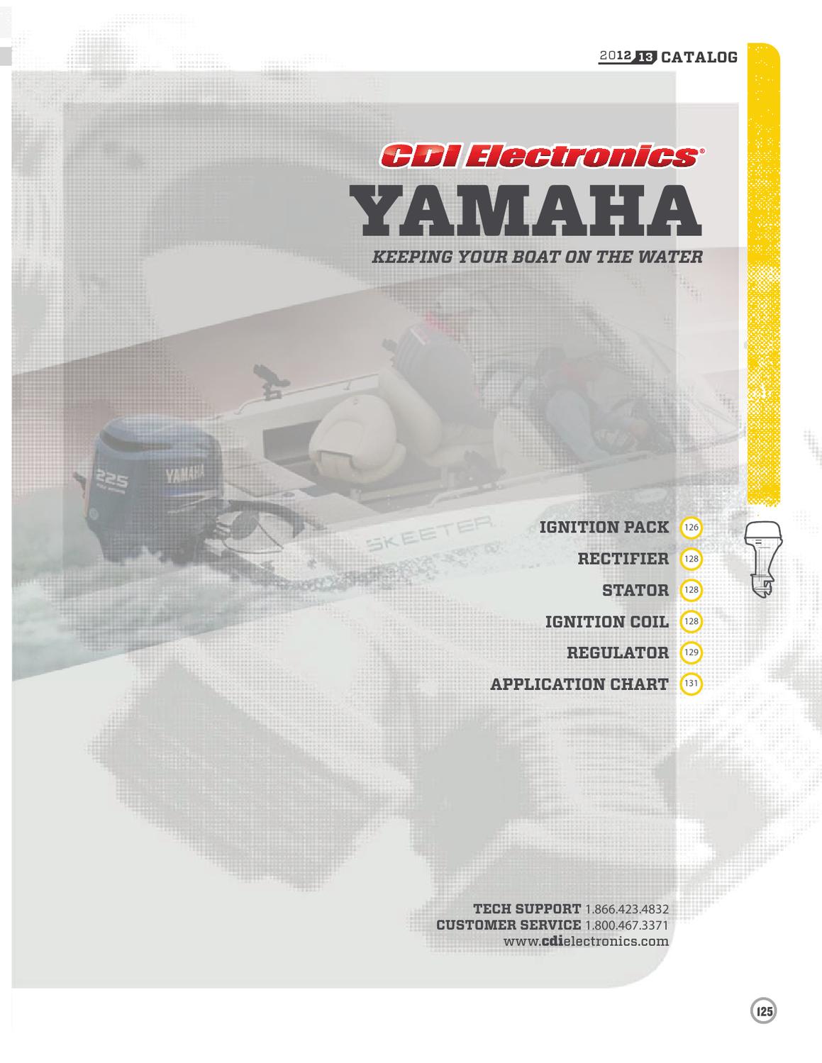Yamaha Pages From CDI Electronics Catalog by CDI Electronics Issuu