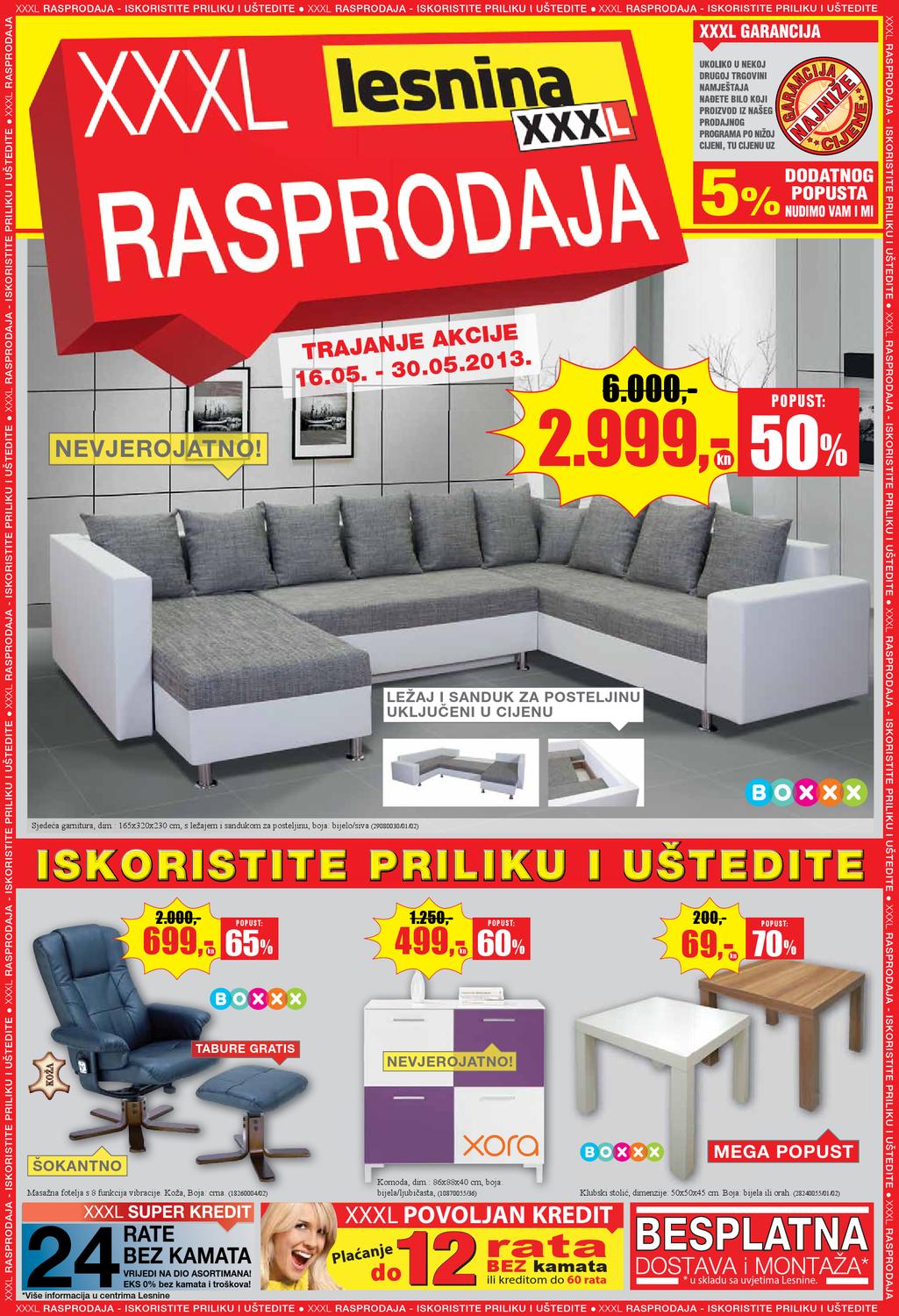 Lesnina katalog XXXL rasprodaja by Issuu