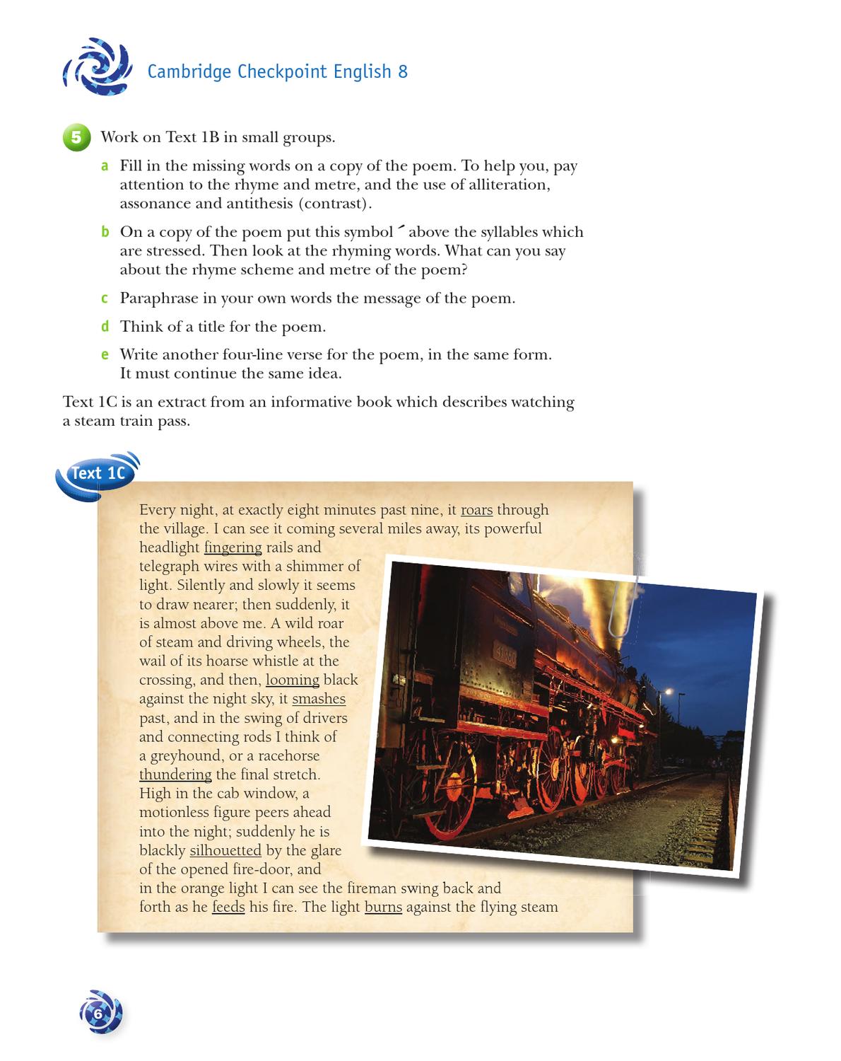 Cambridge checkpoint english coursebook 8 by cambridge university