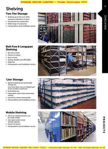 Storage Design Limited Trade 家具目录 2013 from 第 7 页