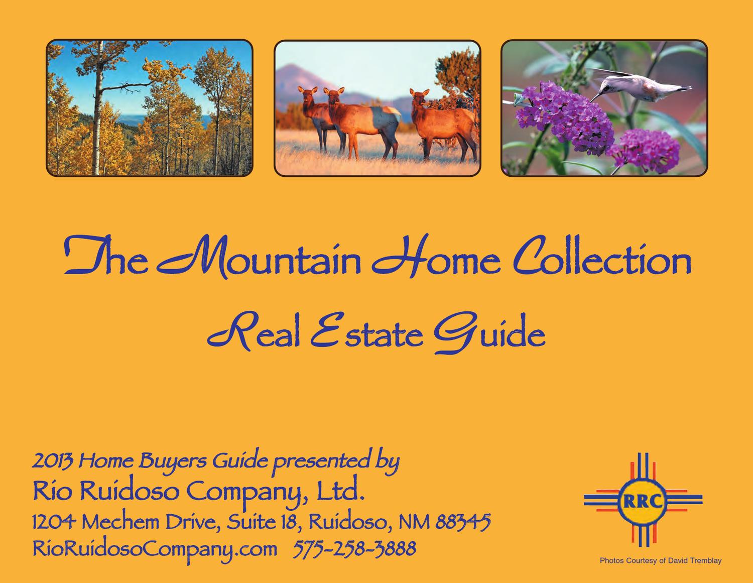 Rio Ruidoso Company Summer 2013 Buyer's Guide by High Sierra Promotions