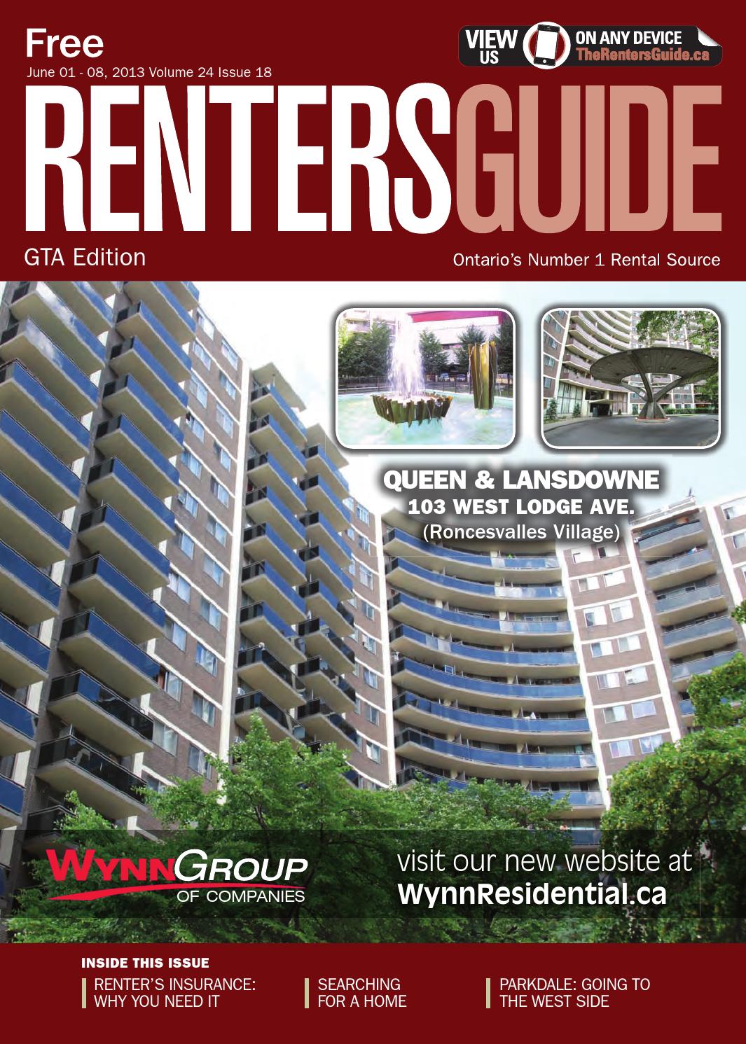 Gta Renters Guide 01 Jun 13 By Nexthome Issuu