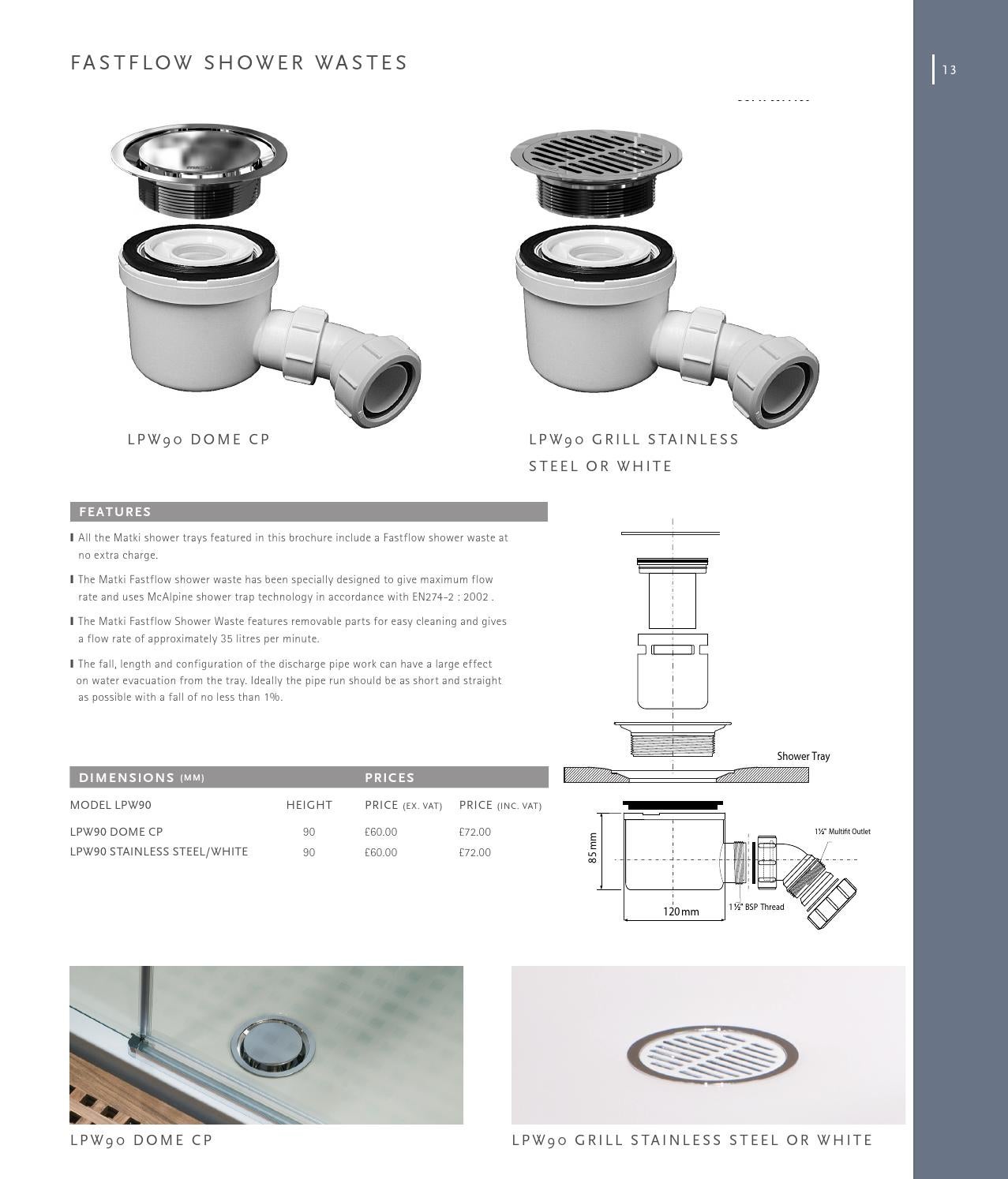 Matki Shower Tray Brochure by Revealed Magazine Issuu