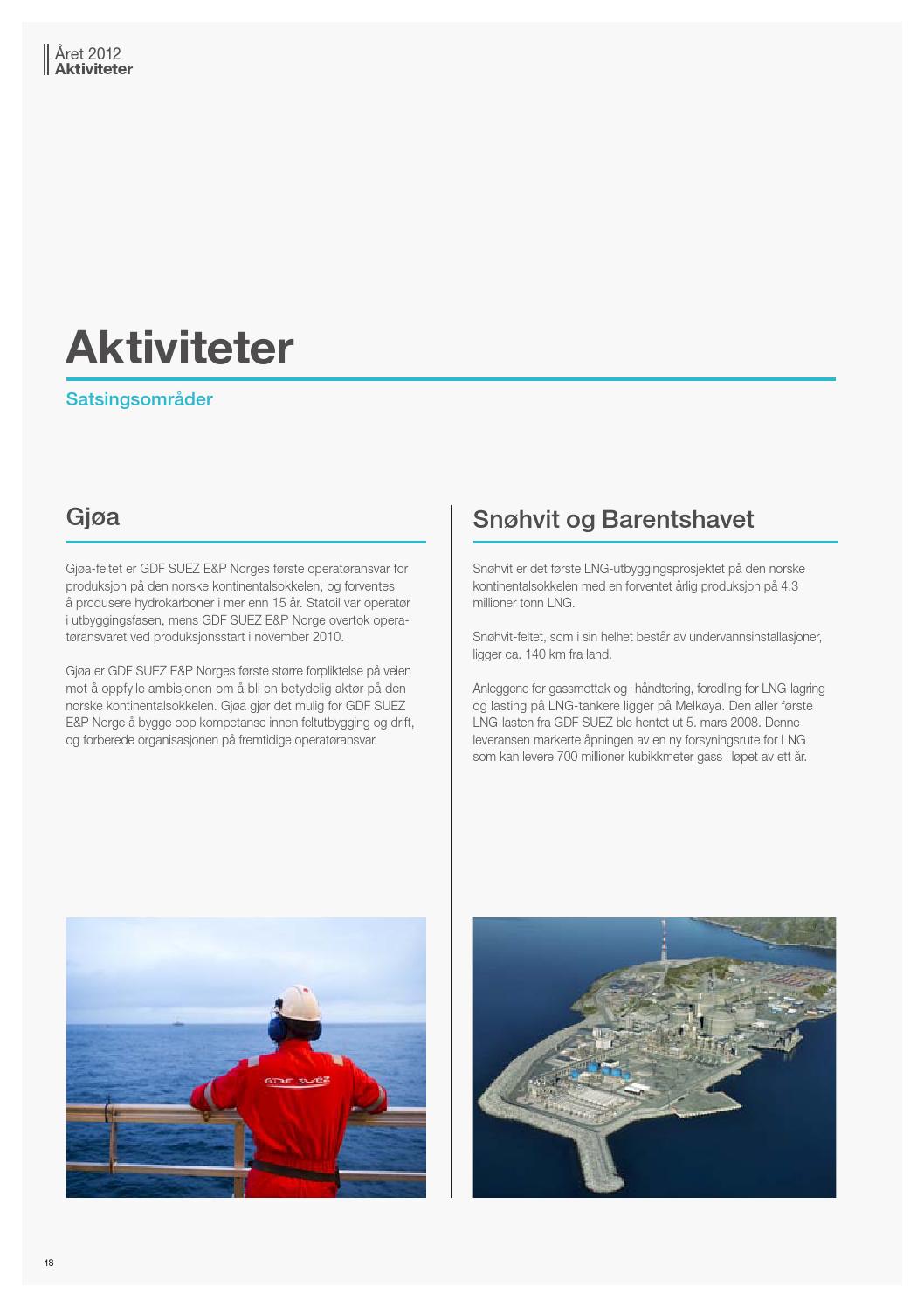 GDF SUEZ Årsrapport 2012 NO by procontra Issuu
