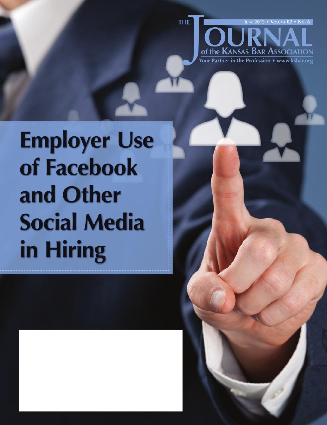 June 2013 Journal by Kansas Bar Association Issuu