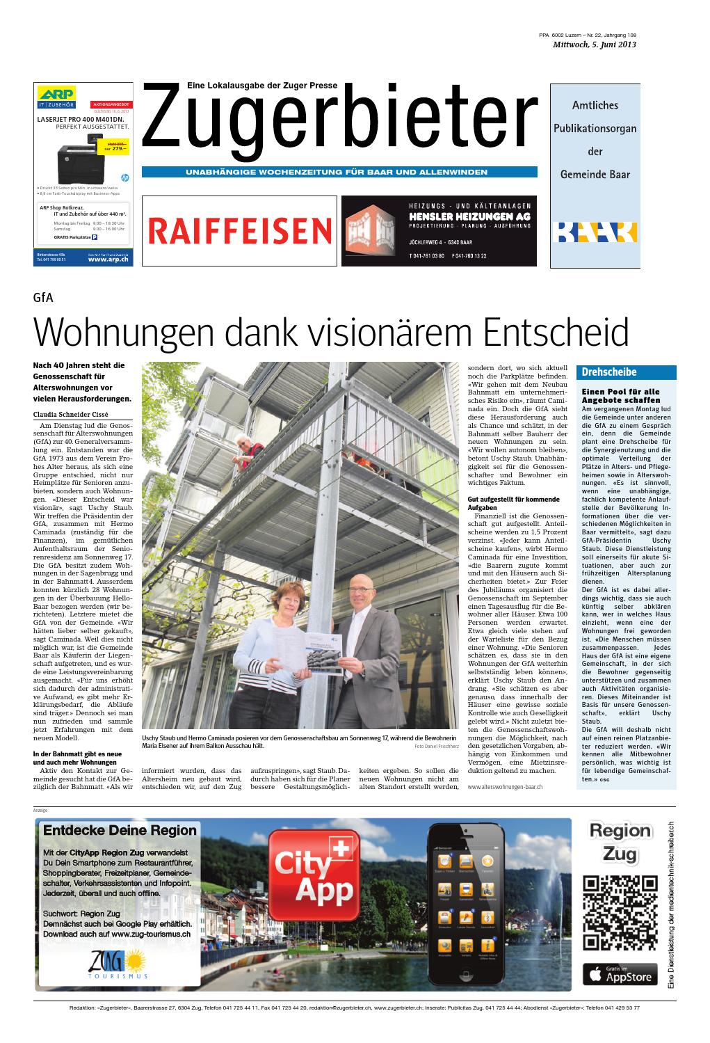 nuetzliche tipps fuer ihre anstehende kuechenrenovierung, zugerbieter 20130605 by zuger presse - zugerbieter - issuu, Innenarchitektur