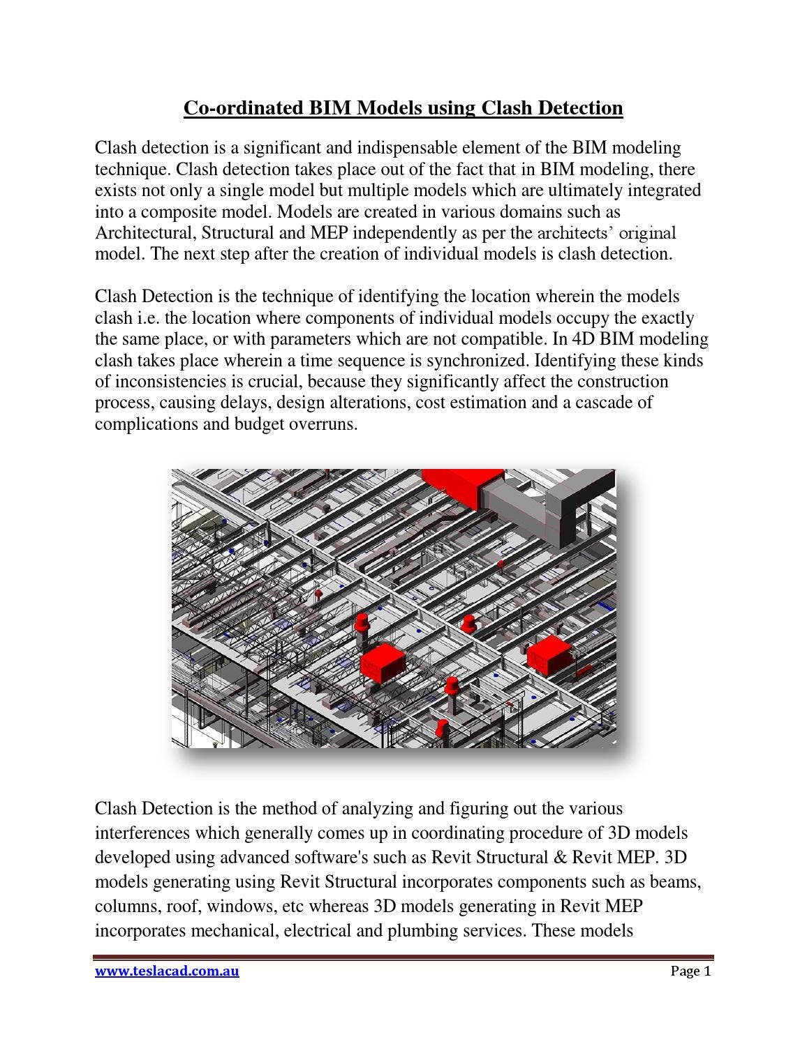 High-End Clash Detection Services With BIM Co-Ordination Modeling by ...