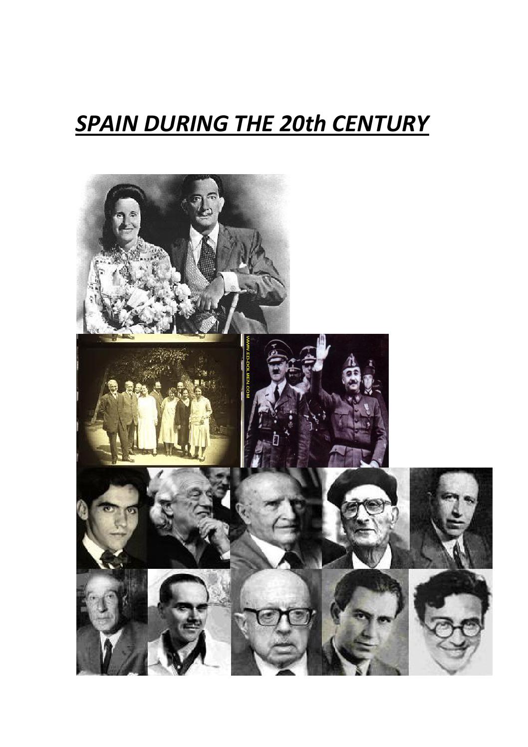 Spain during the 20th century t12 by JUAN BRAVO Issuu