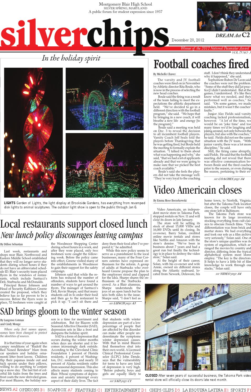 December 2012 Silver Chips Print By Silver Chips Print Online