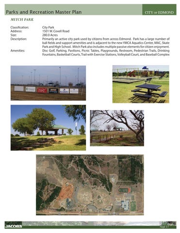 Edmond Parks & Recreation Master Plan by City of Edmond - Issuu