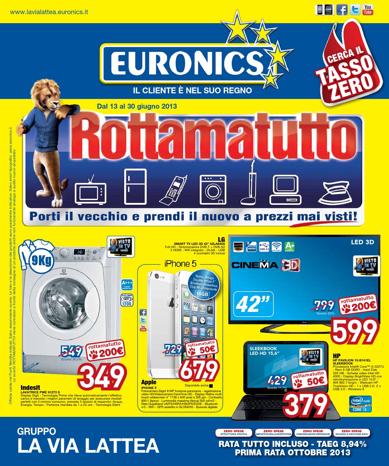 euronics la via lattea volantino