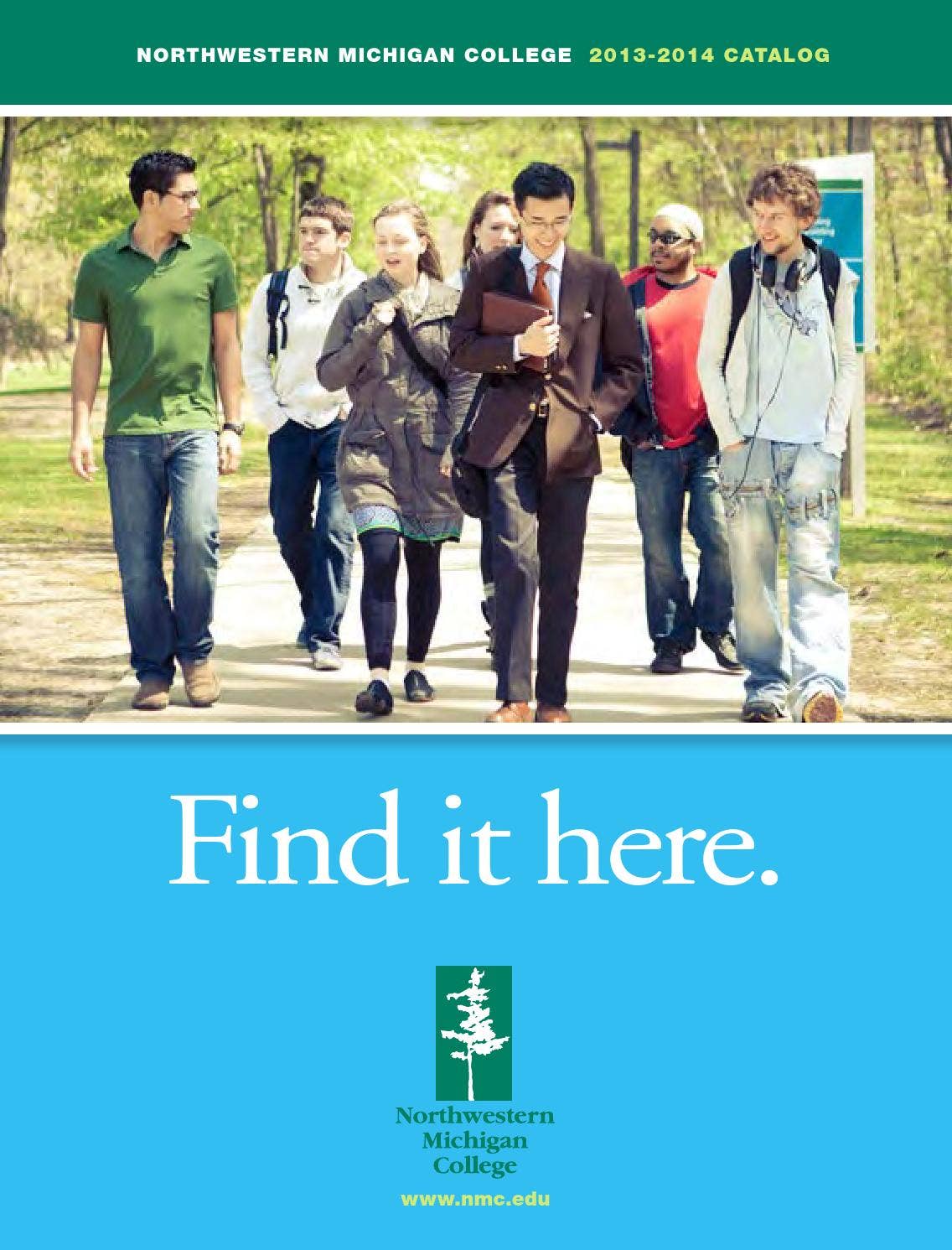 Northwestern Michigan College 20132014 Course Catalog by Northwestern