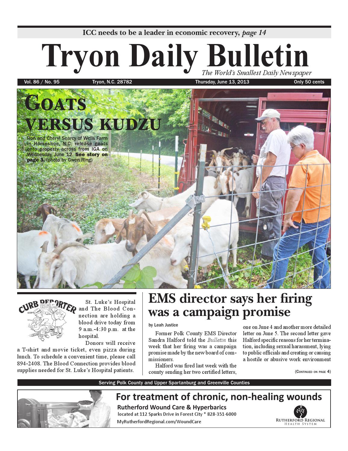 20130613 by Tryon Daily Bulletin Issuu