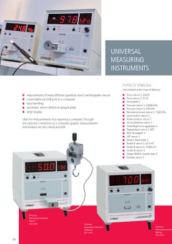 CASSY system by LD Didactic GmbH - Issuu