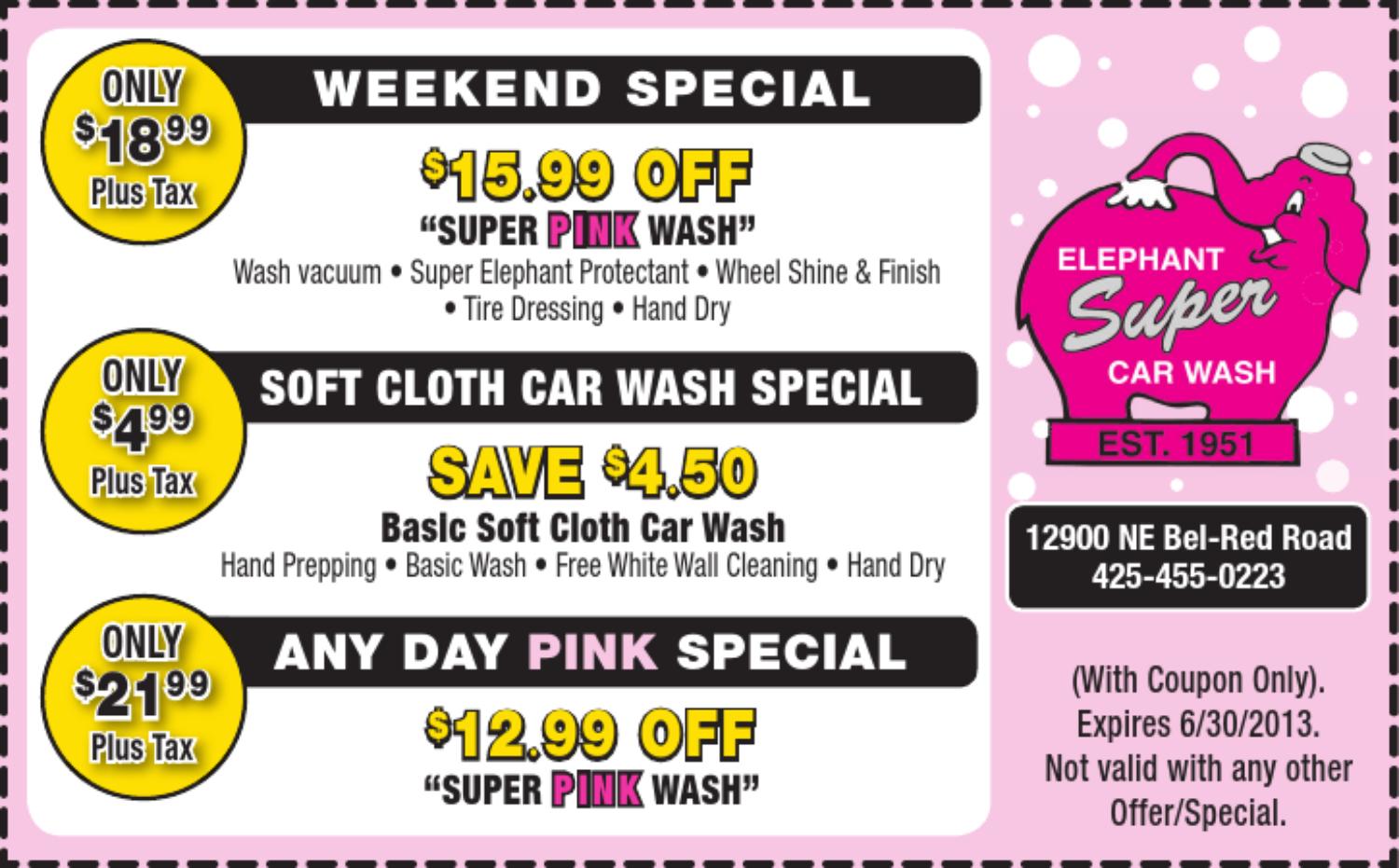 Coupons Pink Elephant June Coupon By Sound Publishing Issuu