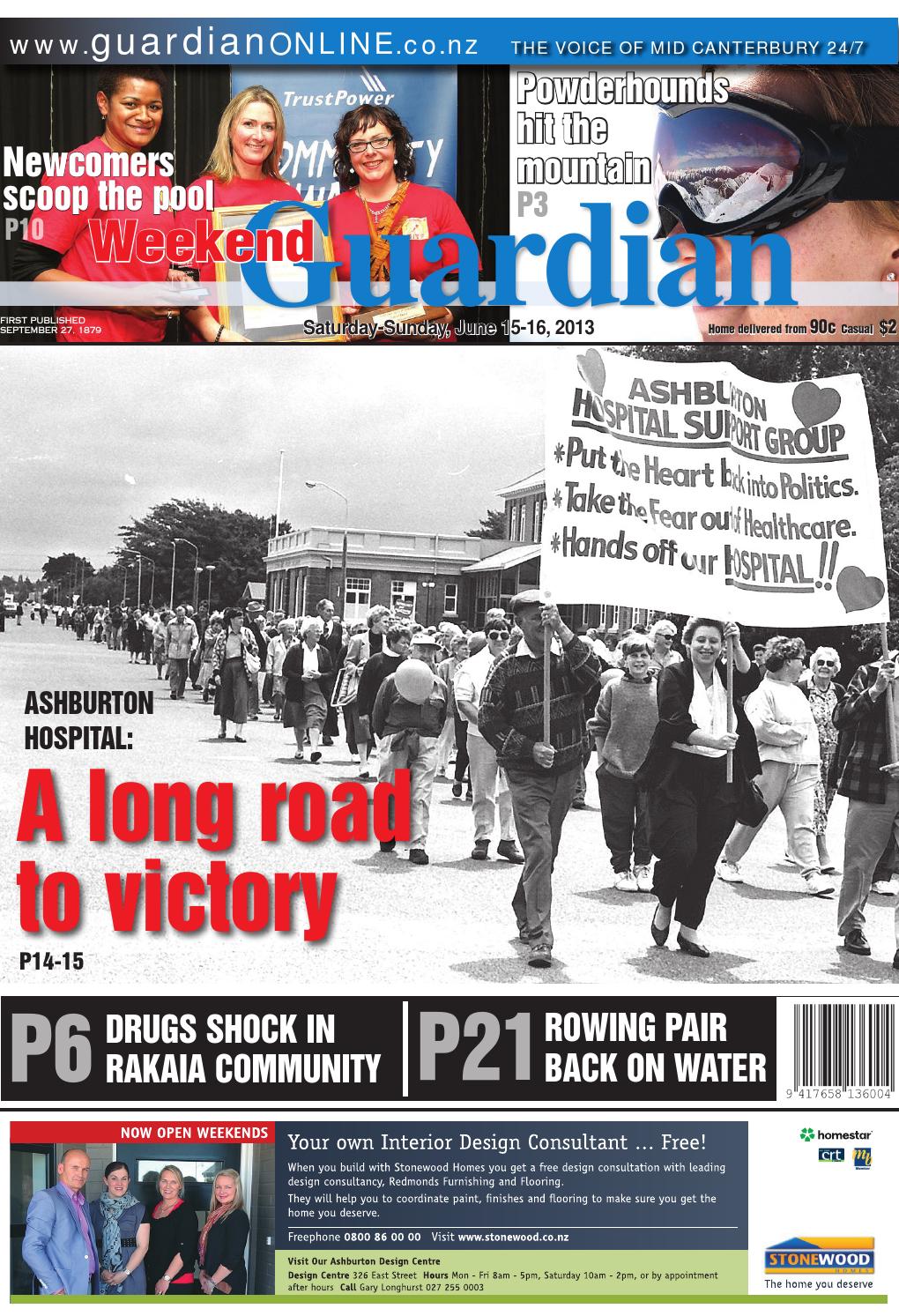 Ashburton Guardian June 15/16 2013 by Ashburton Guardian - Issuu