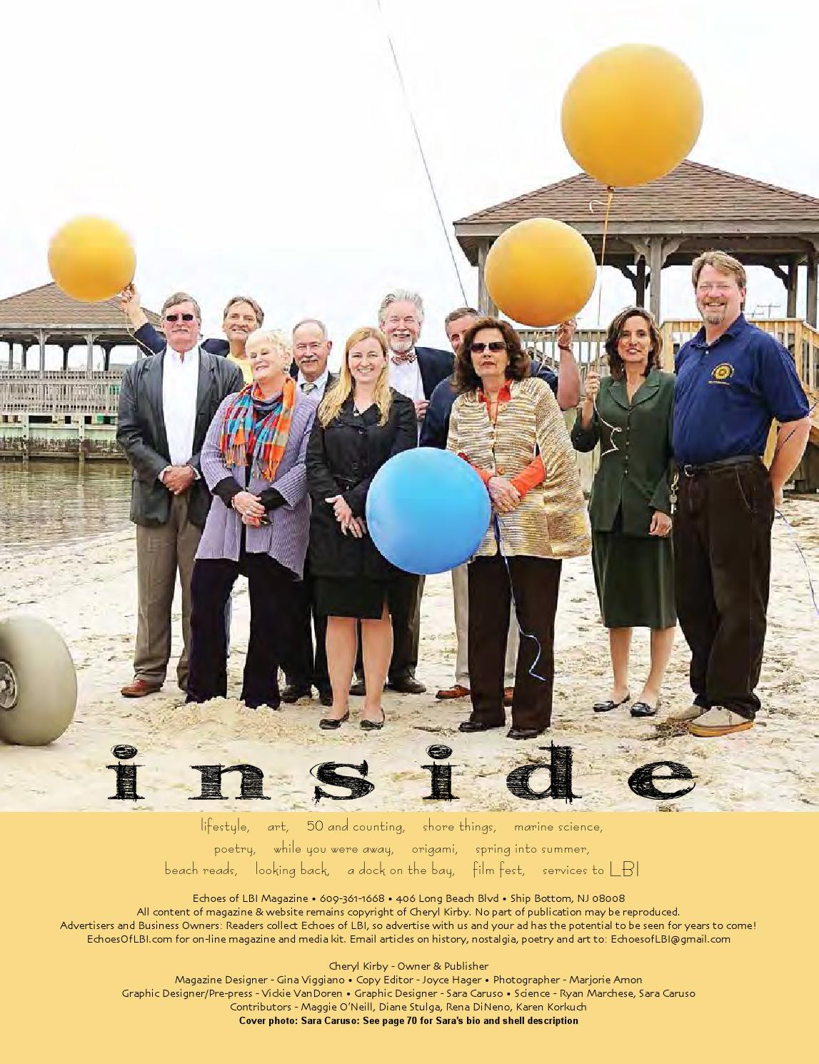 Echoes Spring into Summer 2013 by Echoes of LBI Magazine - Issuu