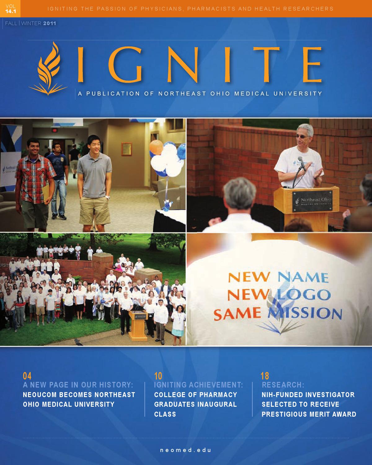 Ignite Magazine Winter 2011 by NEOMED Issuu