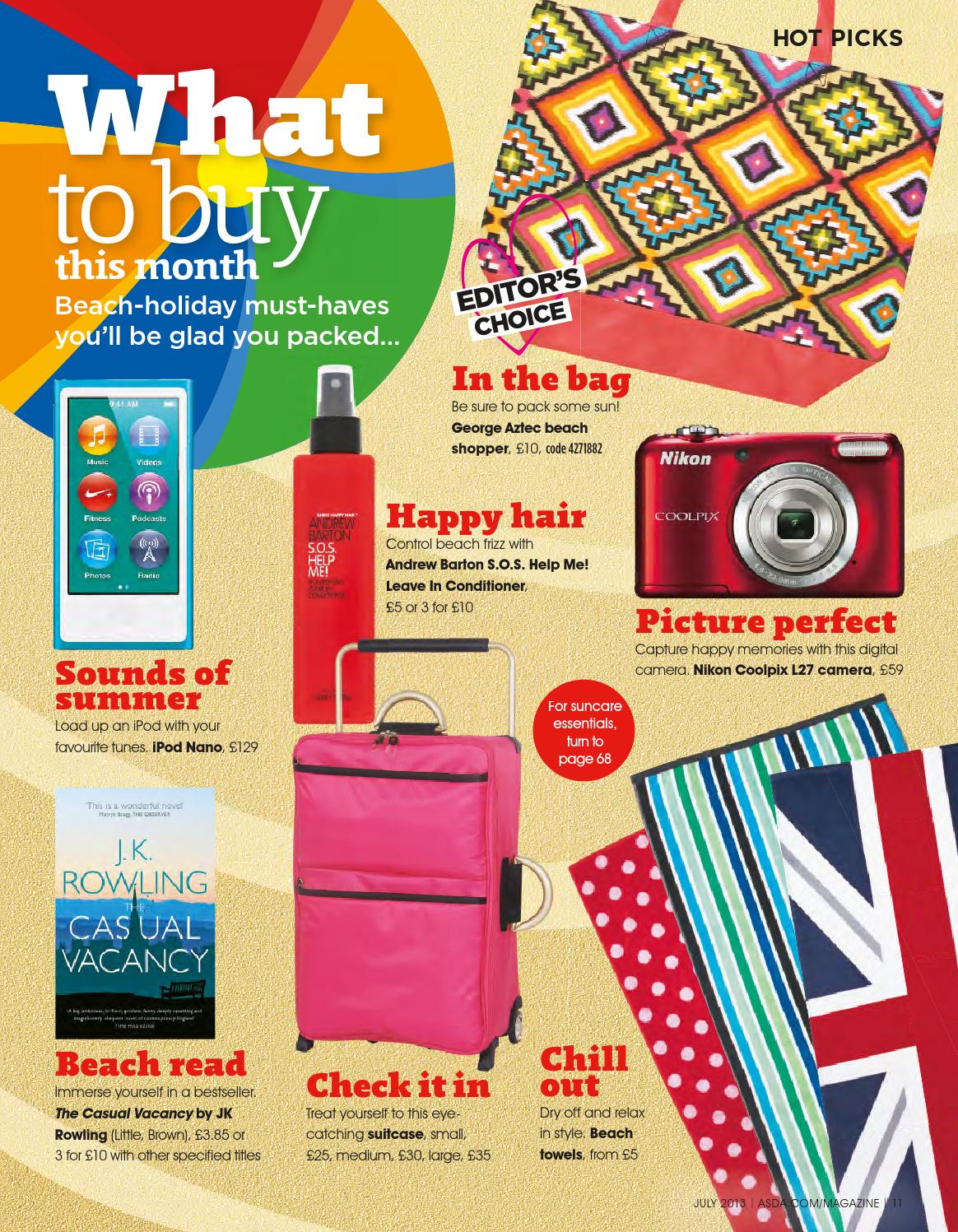 Asda Magazine July 2013 by Asda Issuu