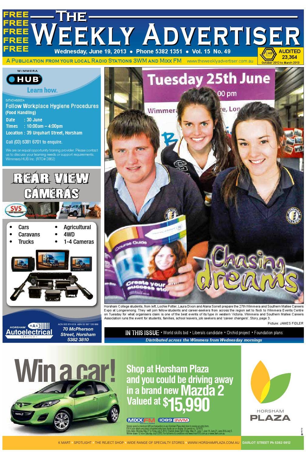 The Weekly Advertiser - Wednesday, June 19, 2013 edition by The Weekly ...
