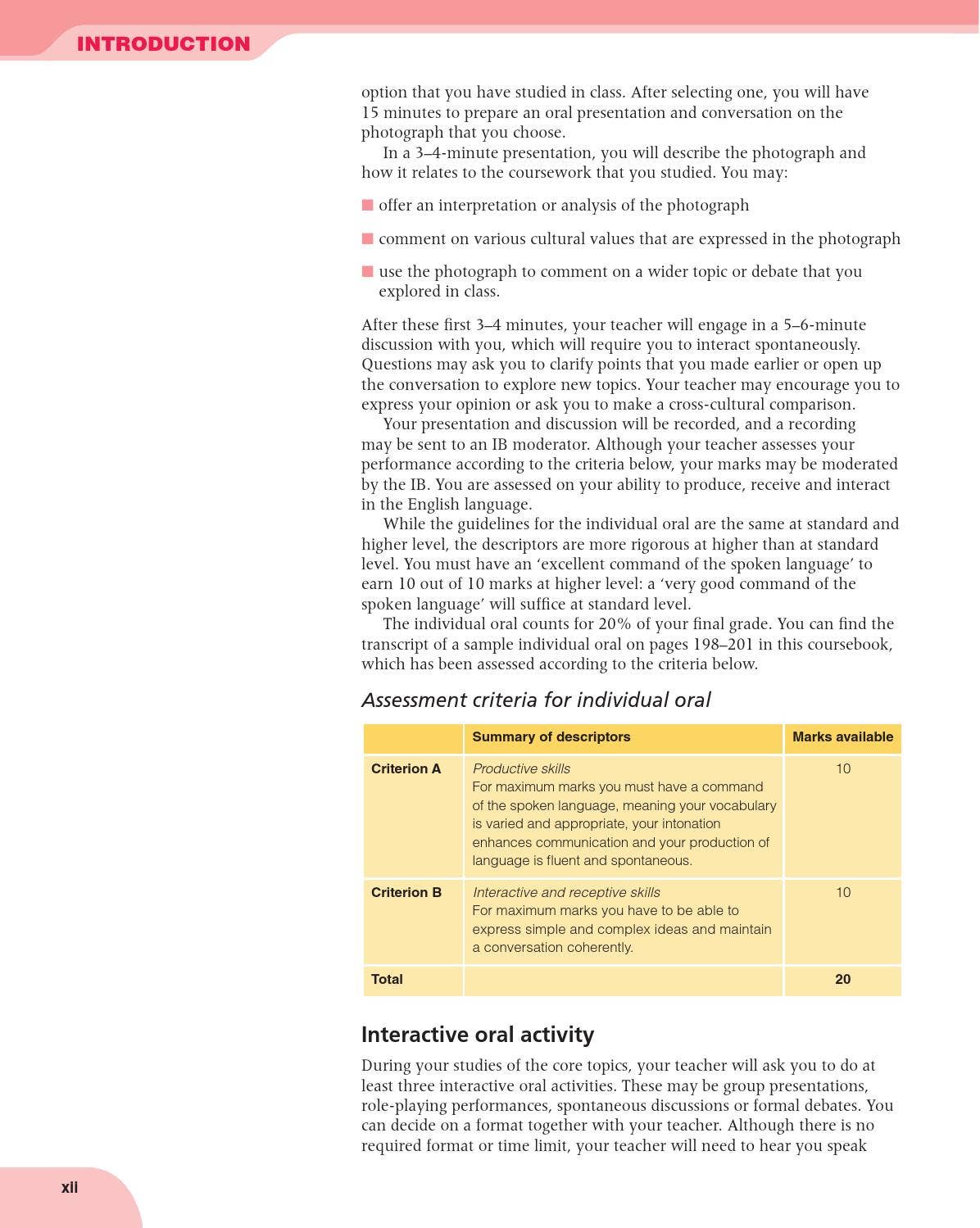 English B for the IB Diploma by Cambridge International Education - Issuu