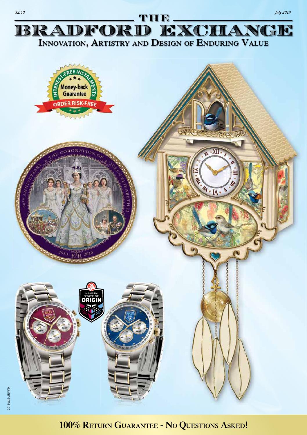 Bradford Exchange Australia July 2013 Winter Catalogue by Bradford