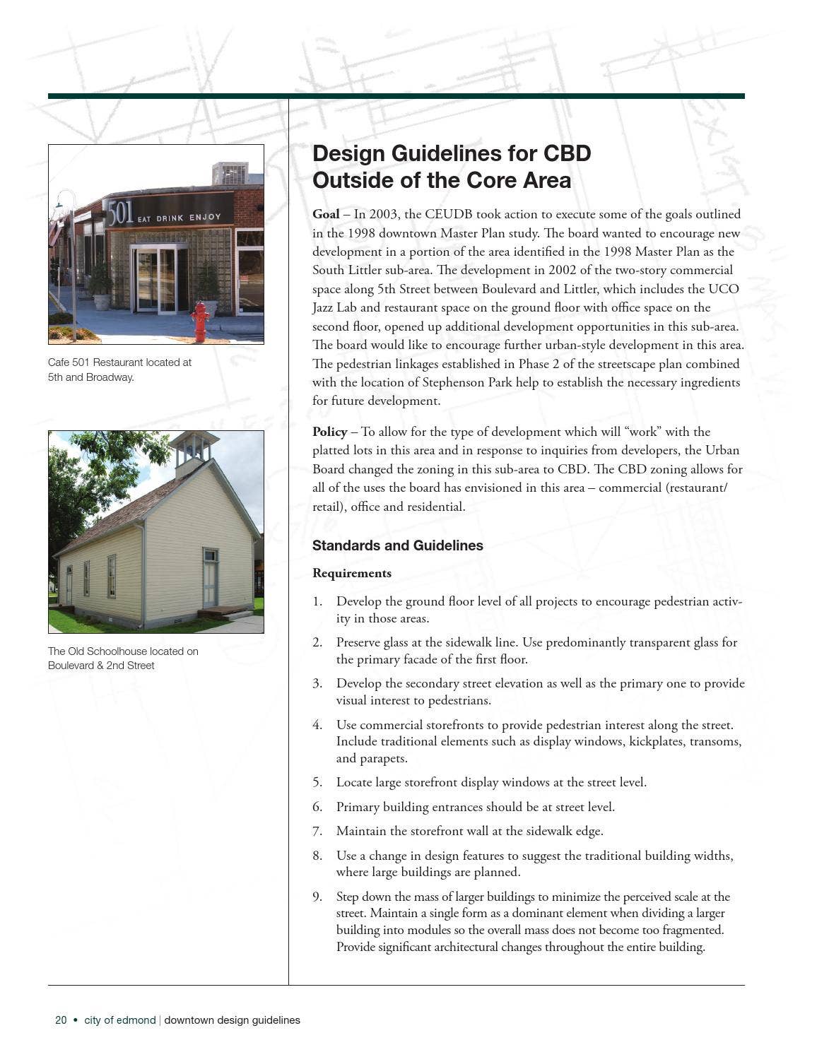 Downtown Design Guidelines by City of Edmond - Issuu
