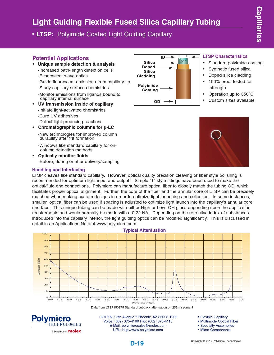 Polymicro Probe Polymicro Technologies by Molex - Issuu