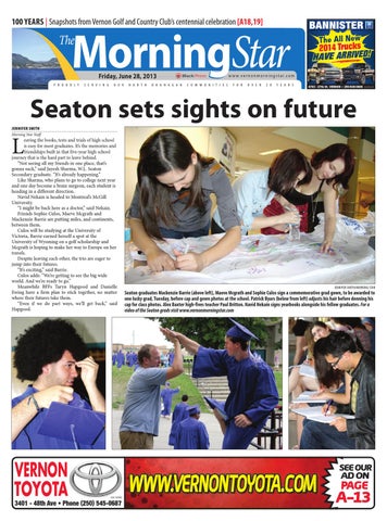 Vernon Morning Star, June 28, 2013 by Black Press Media Group - Issuu