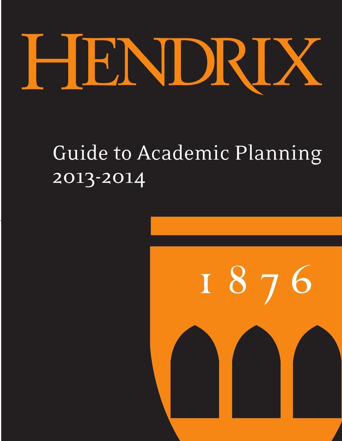 Guide to Academic Planning by Hendrix College Issuu