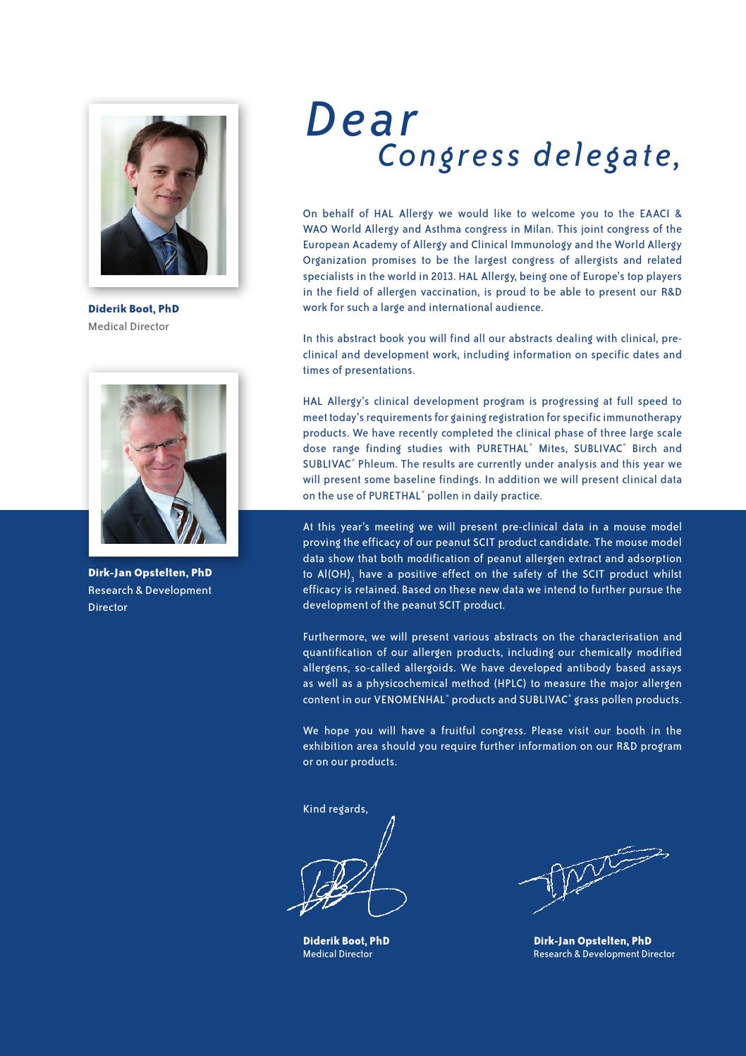 HAL Allergy Abstractbook EAACI 2013 by Xtra Digital Agency Issuu