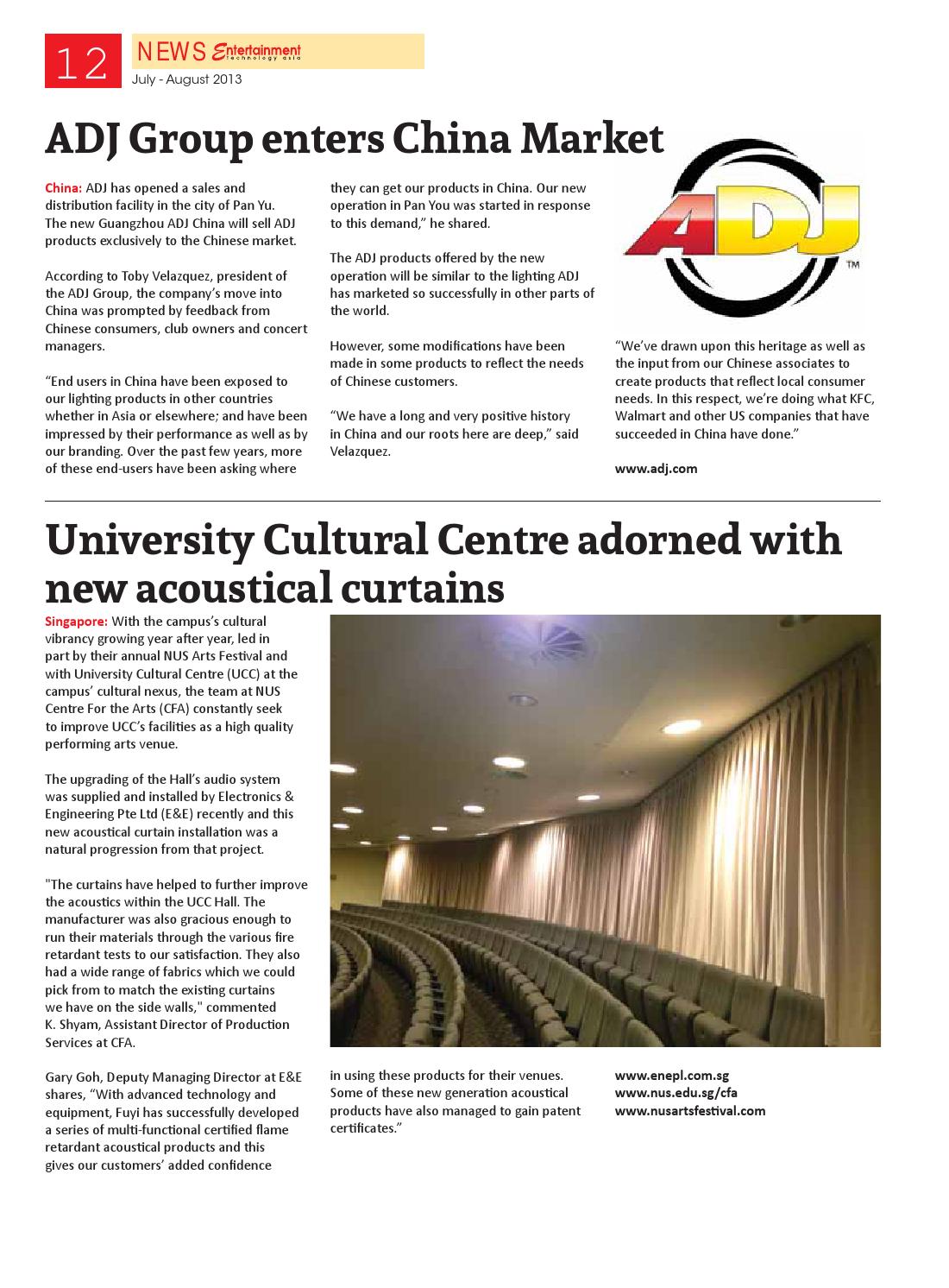 Entertainment Technology Asia July August 2013 By Spinworkz Pte
