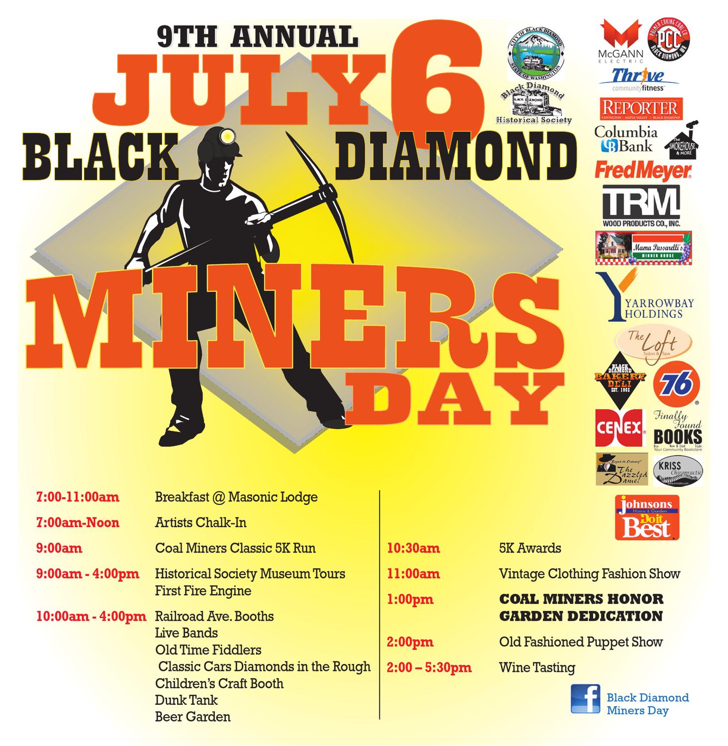 Festivals Black Diamond Miners Day by Sound Publishing Issuu