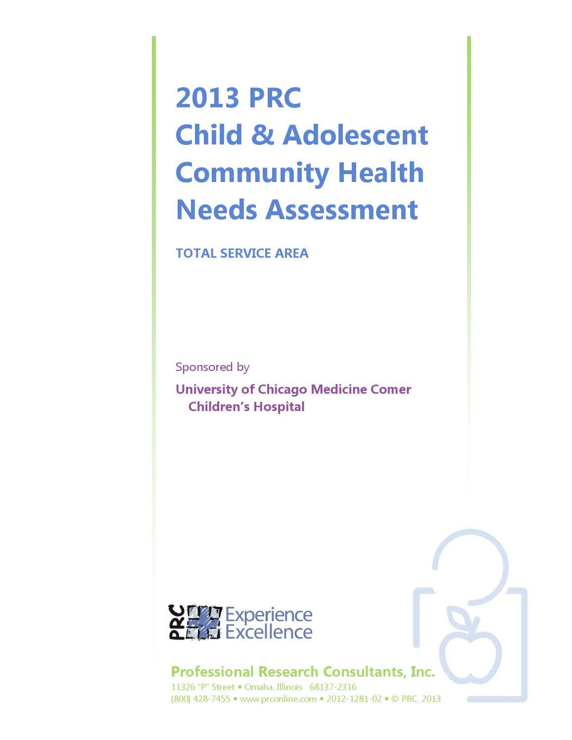 Child and Adolescent Community Health Needs Assessment Report - Comer ...