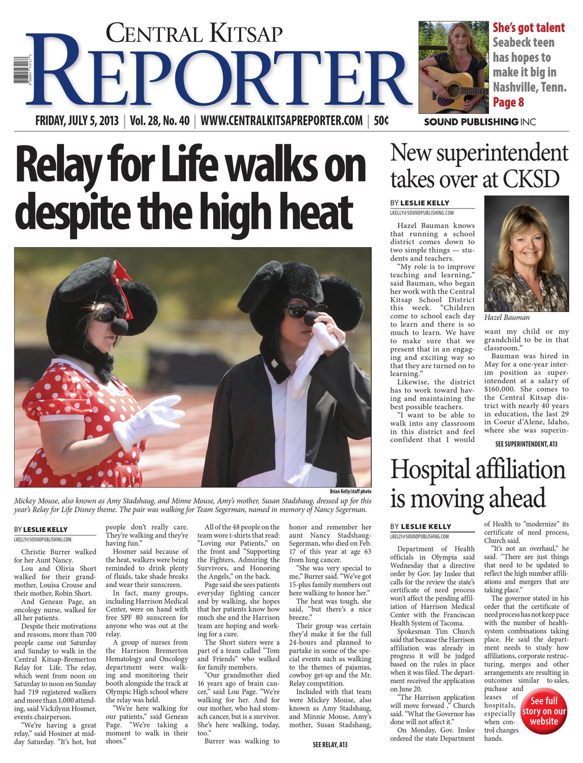 Central Kitsap Reporter, July 05, 2013 by Sound Publishing - Issuu
