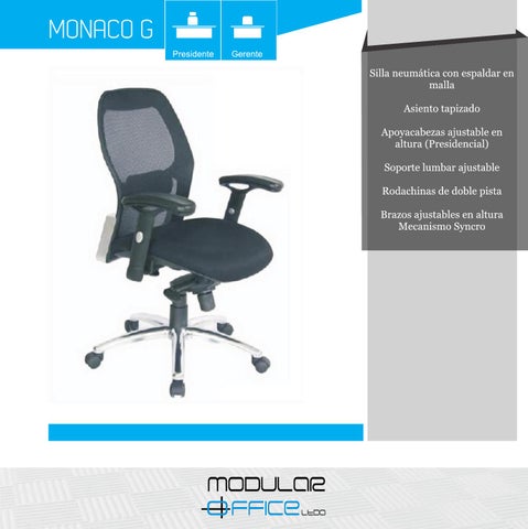 ModOffice 灯饰目录 · Catalogo sillas 第 10 页