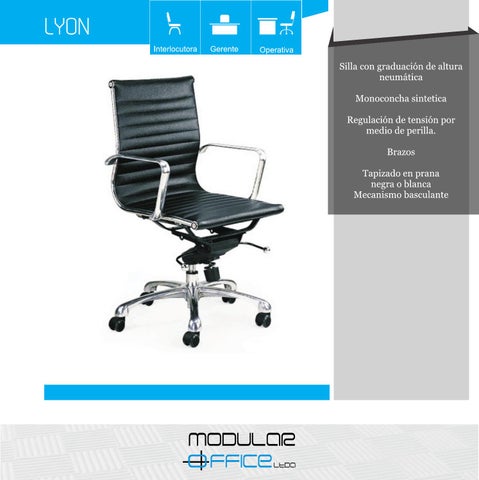 ModOffice 灯饰目录 · Catalogo sillas 第 12 页