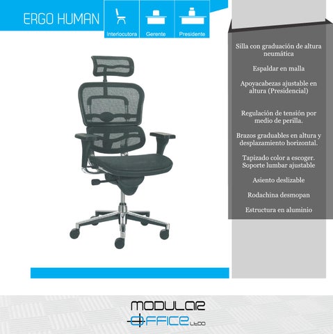 ModOffice 灯饰目录 · Catalogo sillas 第 14 页
