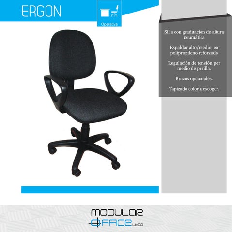 ModOffice 灯饰目录 · Catalogo sillas 第 4 页