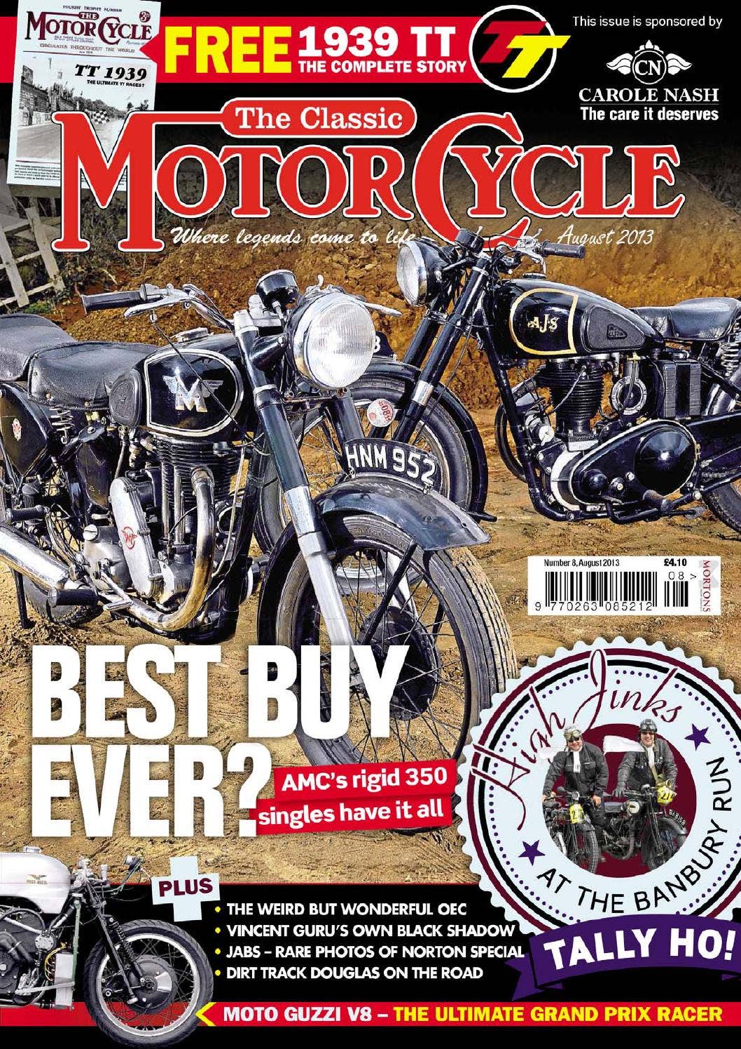 Kickback Magazine The Classic MotorCycle - August 2013 - Sample by Mortons Media Group ...