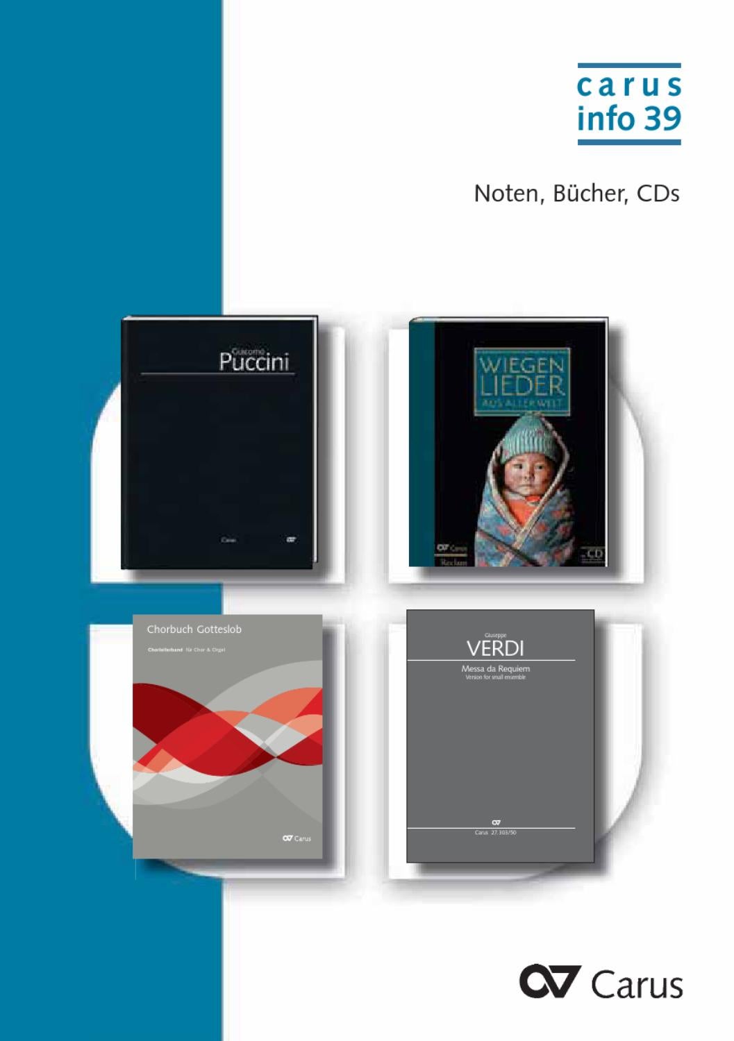 Carus info 39 deutsch by Carus-Verlag GmbH & Co KG - Issuu